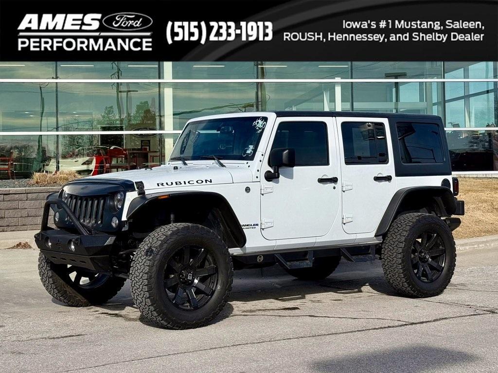 used 2015 Jeep Wrangler Unlimited car, priced at $25,968