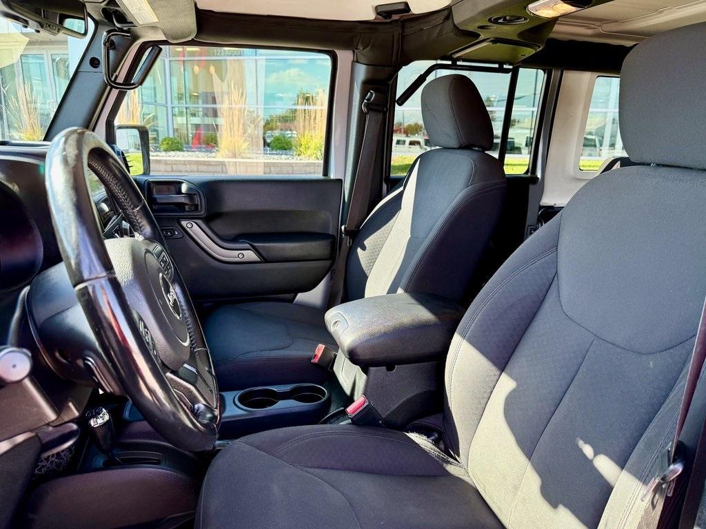 used 2018 Jeep Wrangler JK Unlimited car, priced at $20,626