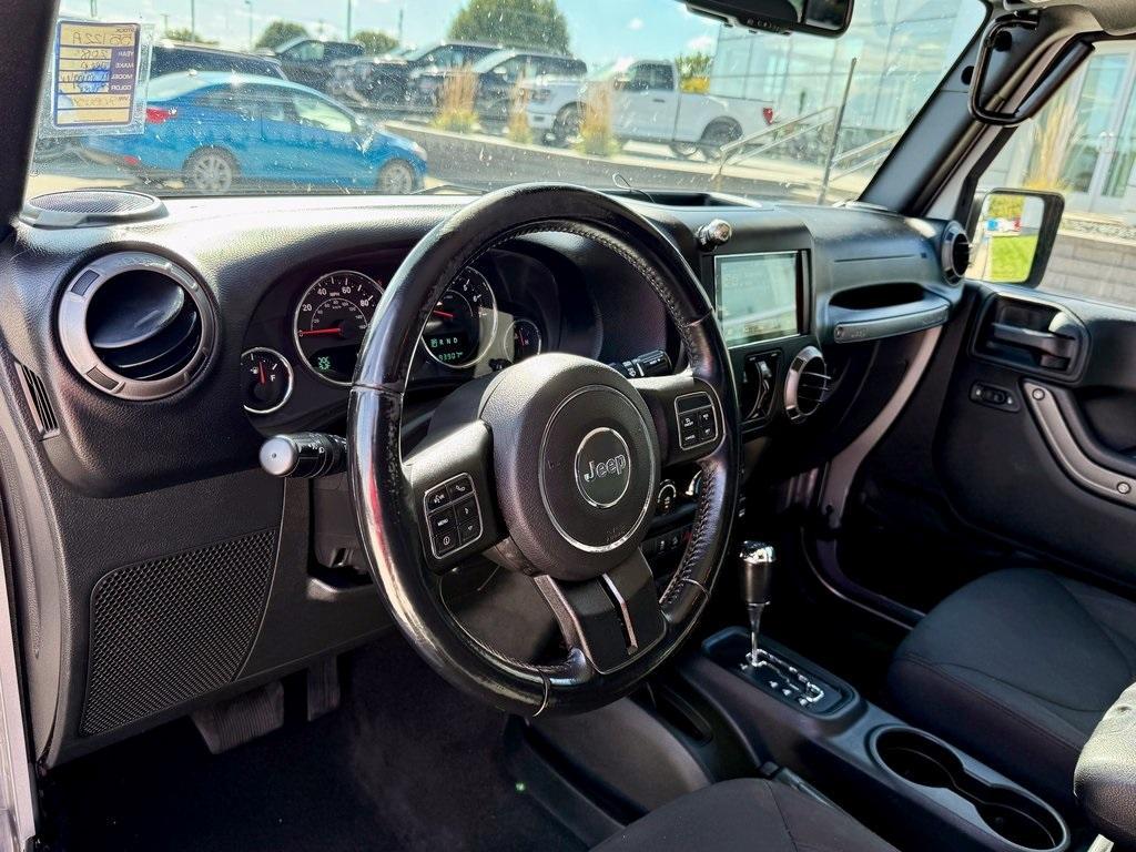 used 2018 Jeep Wrangler JK Unlimited car, priced at $20,626