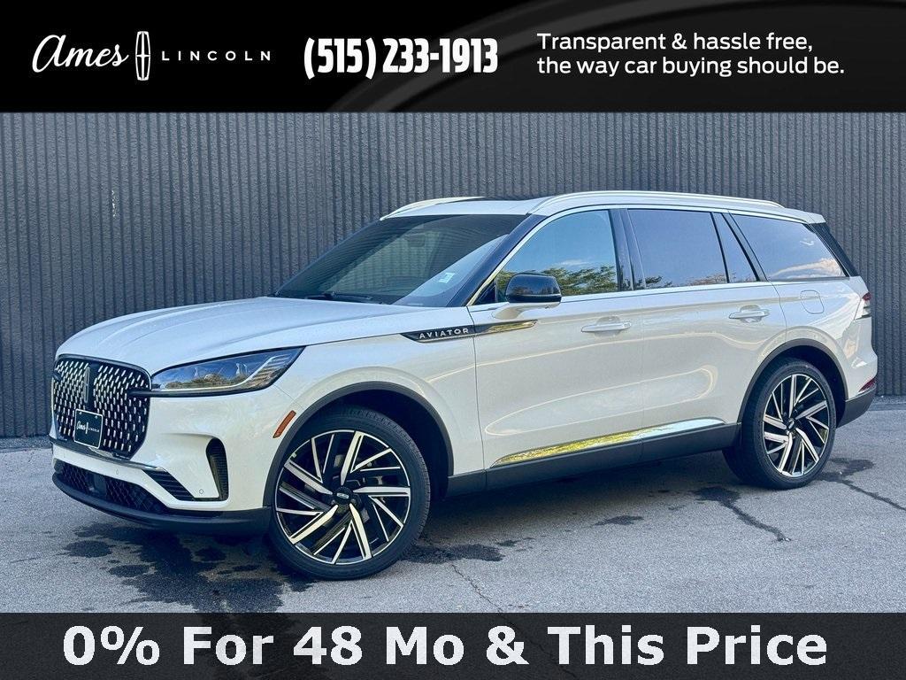 new 2025 Lincoln Aviator car, priced at $75,813
