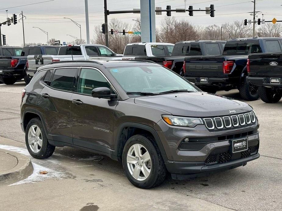 used 2022 Jeep Compass car, priced at $22,458