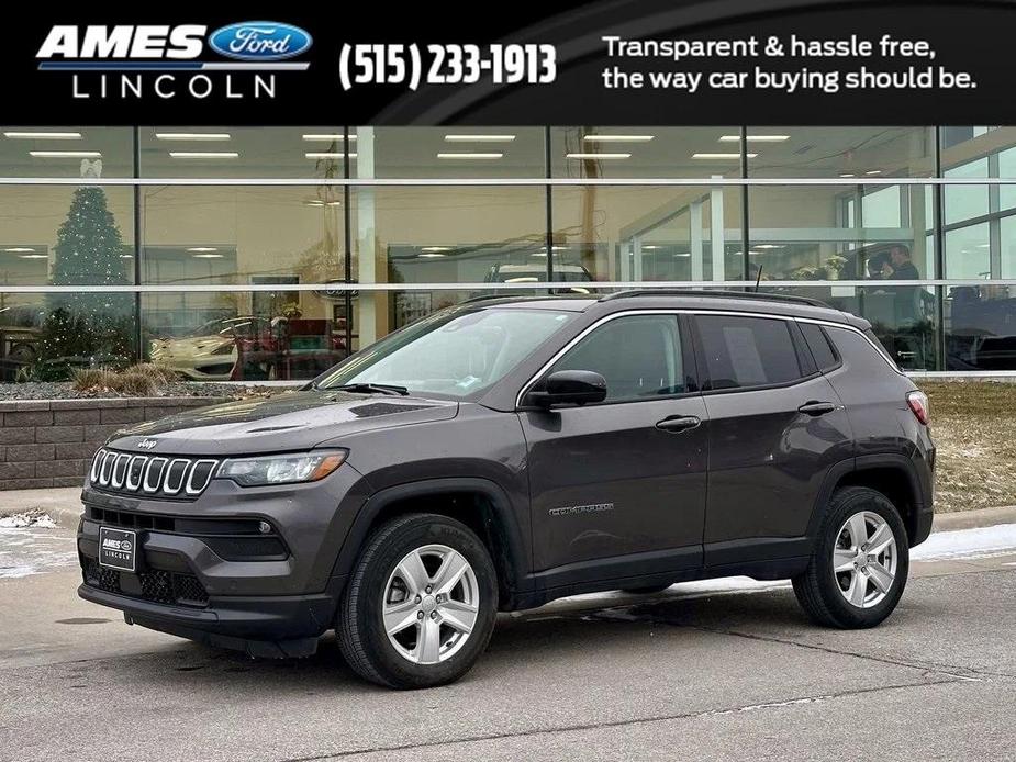 used 2022 Jeep Compass car, priced at $22,458