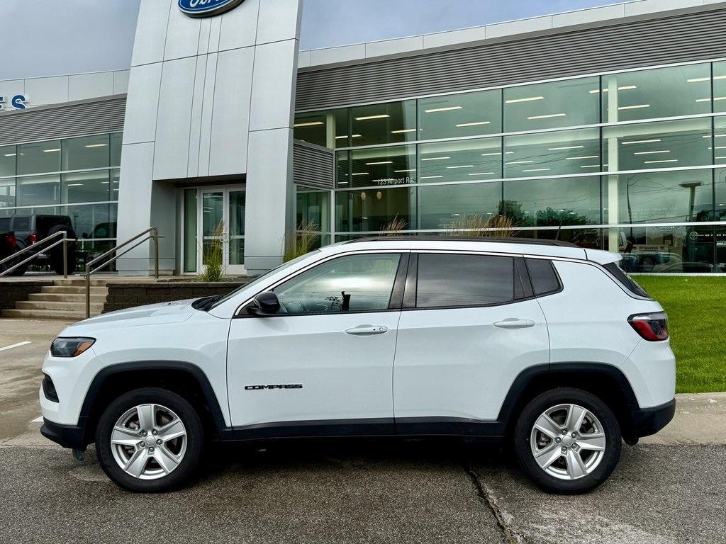 used 2022 Jeep Compass car, priced at $22,478