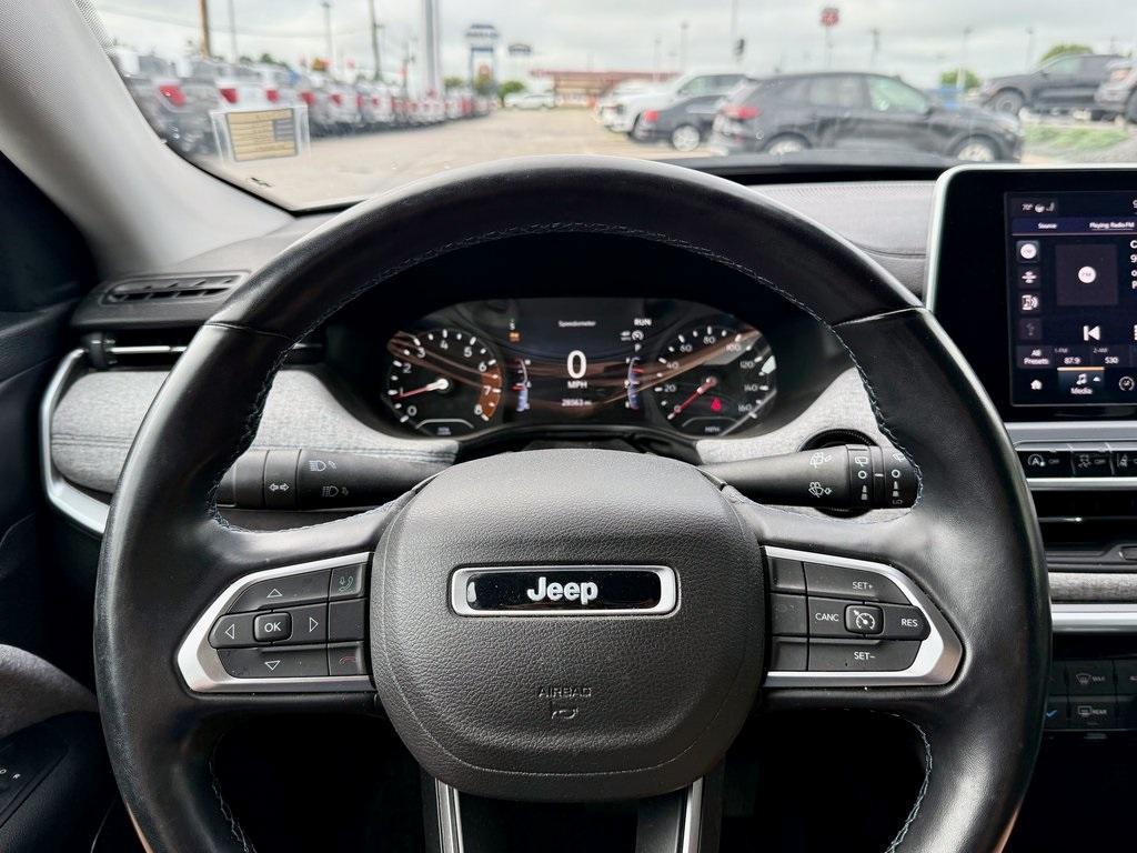 used 2022 Jeep Compass car, priced at $22,478