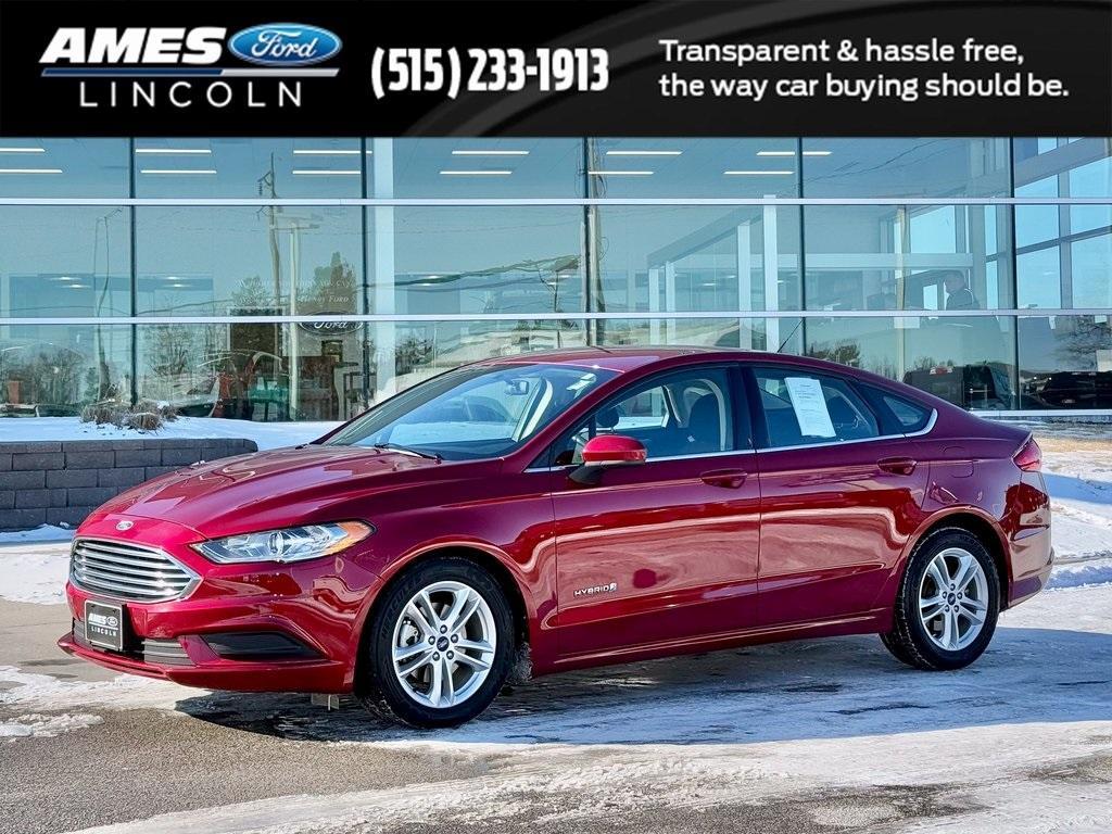 used 2018 Ford Fusion Hybrid car, priced at $15,658