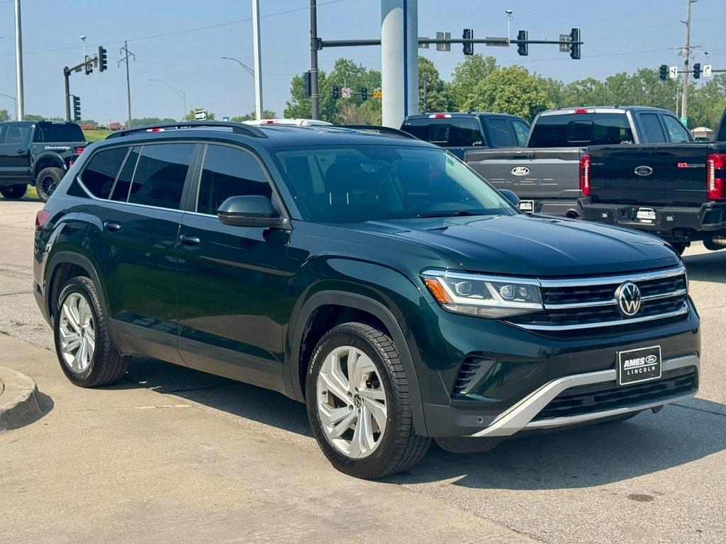 used 2021 Volkswagen Atlas car, priced at $21,538