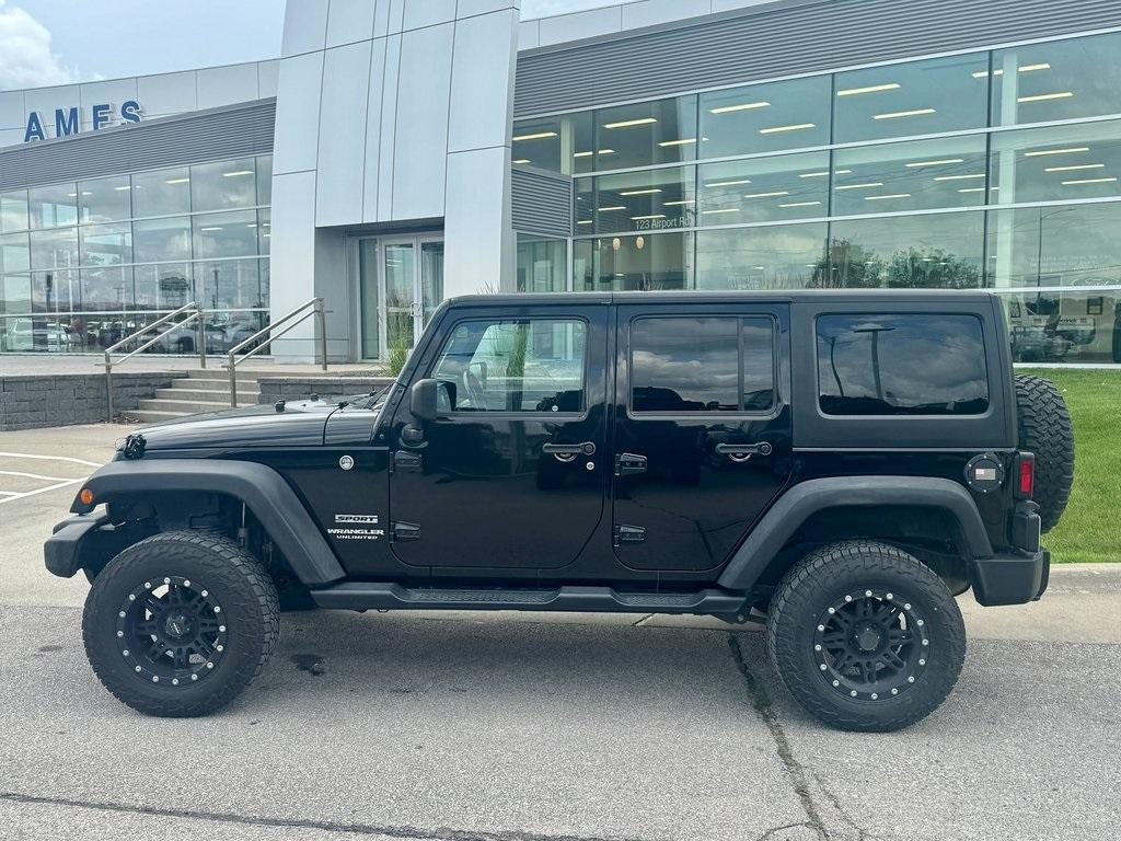 used 2016 Jeep Wrangler Unlimited car, priced at $17,968
