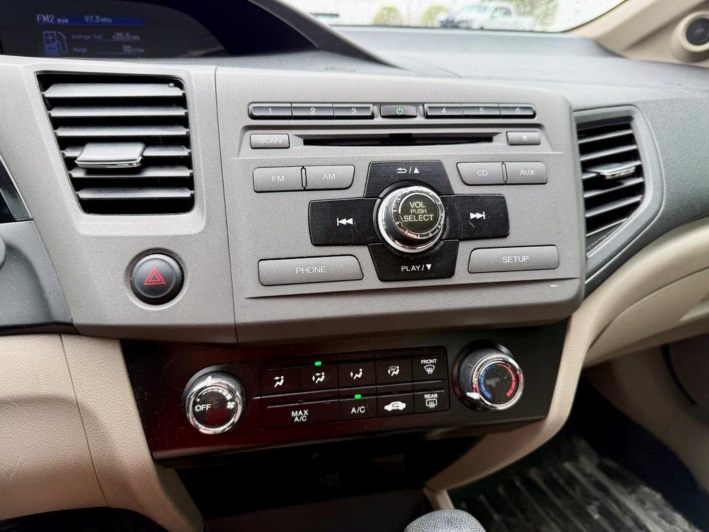 used 2012 Honda Civic car, priced at $8,458