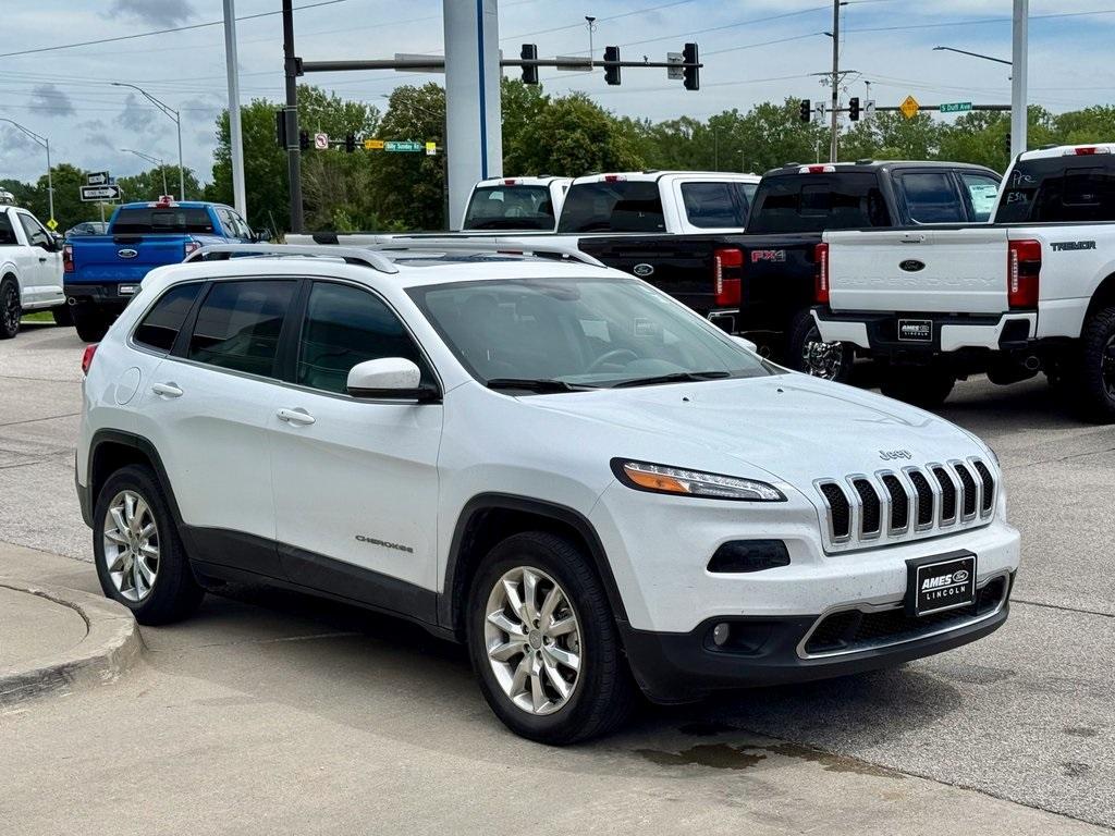 used 2015 Jeep Cherokee car, priced at $17,968