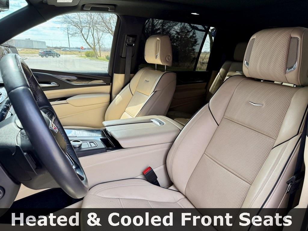 used 2024 Cadillac Escalade ESV car, priced at $79,892