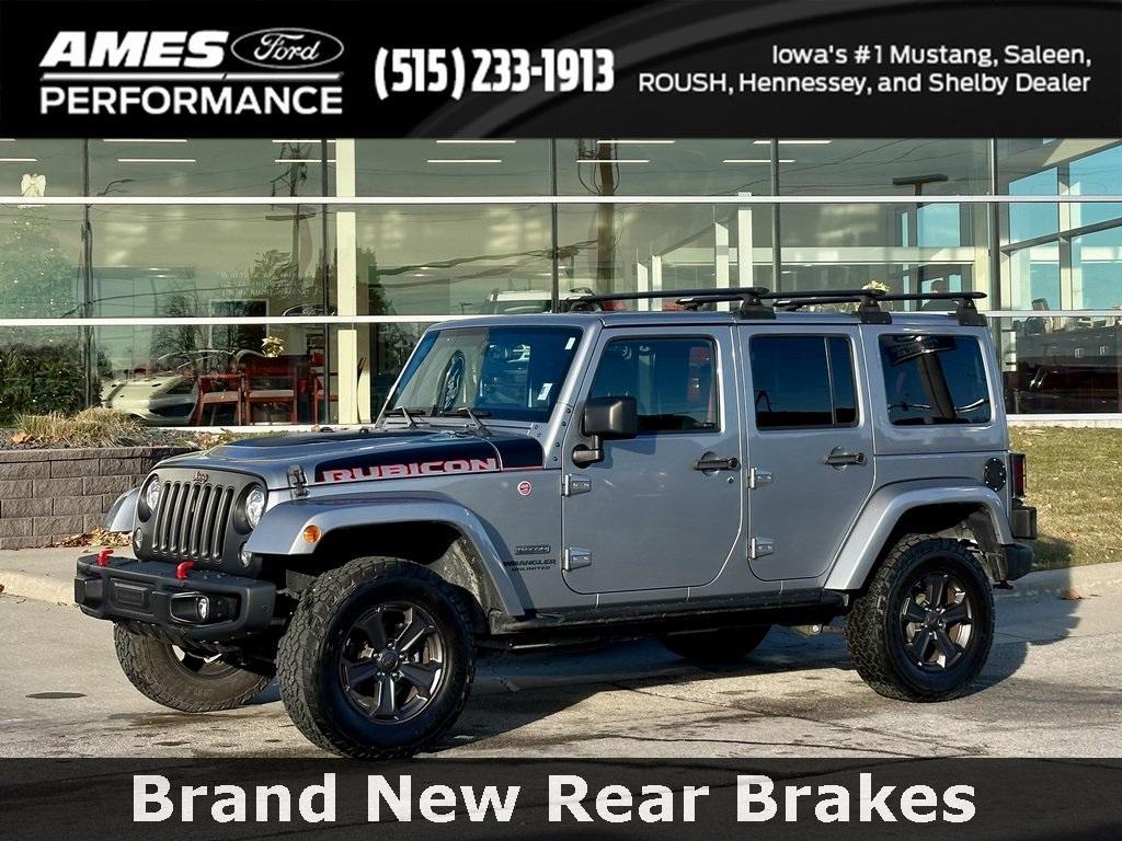 used 2017 Jeep Wrangler Unlimited car, priced at $26,628