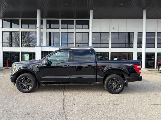 used 2021 Ford F-150 car, priced at $36,500