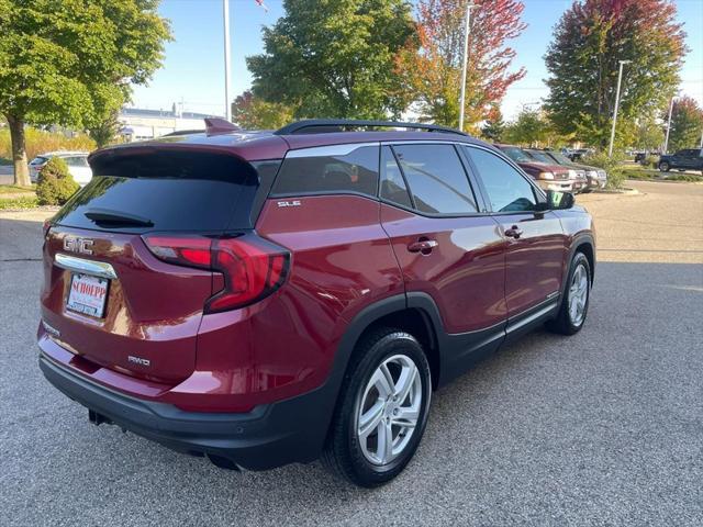 used 2018 GMC Terrain car, priced at $19,999