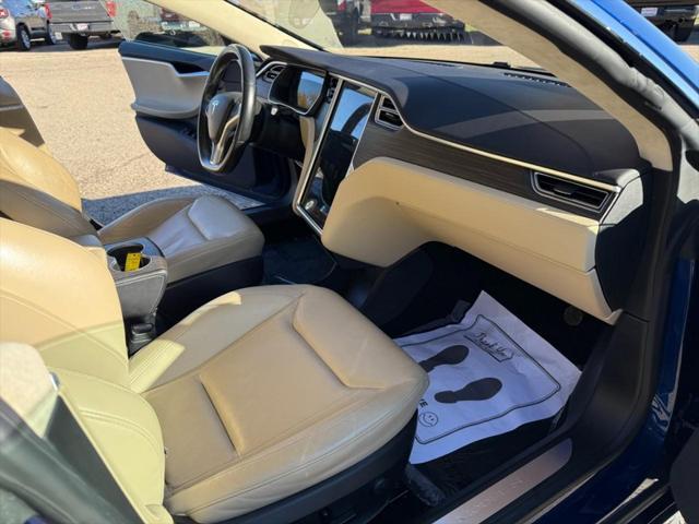 used 2015 Tesla Model S car, priced at $21,650