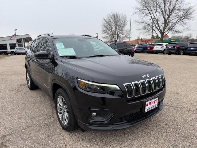 used 2021 Jeep Cherokee car, priced at $17,900