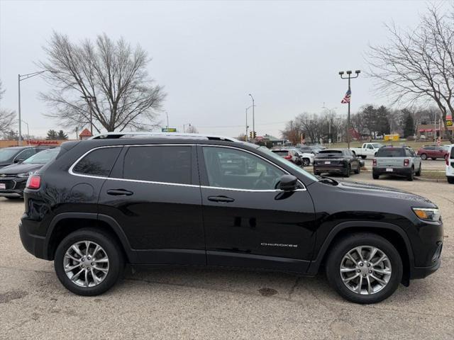 used 2021 Jeep Cherokee car, priced at $17,900