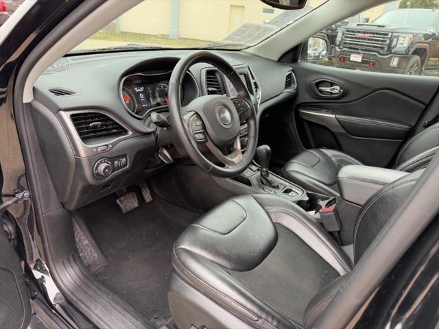 used 2021 Jeep Cherokee car, priced at $17,900