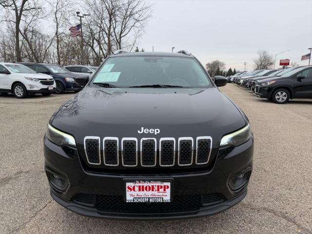 used 2021 Jeep Cherokee car, priced at $17,900