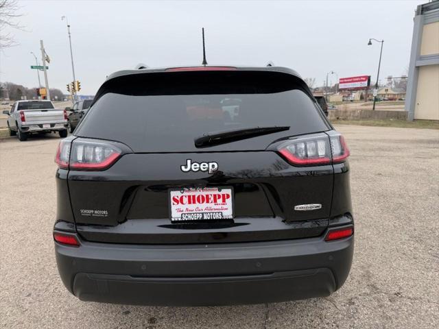 used 2021 Jeep Cherokee car, priced at $17,900