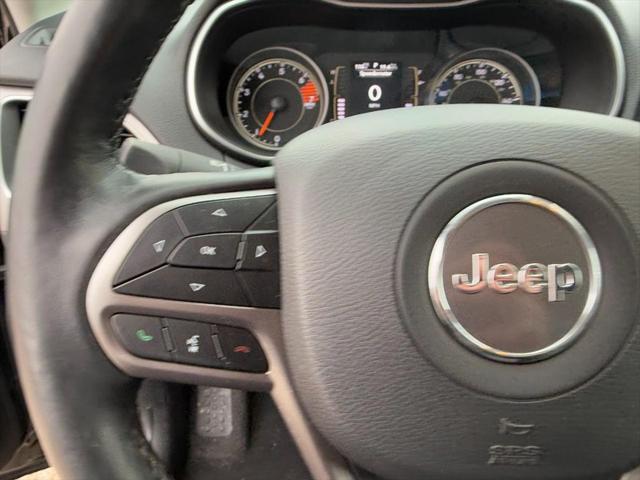 used 2021 Jeep Cherokee car, priced at $17,900