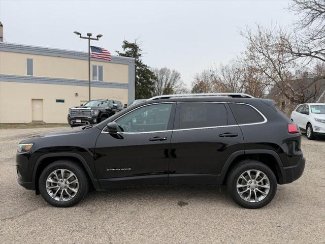 used 2021 Jeep Cherokee car, priced at $17,900