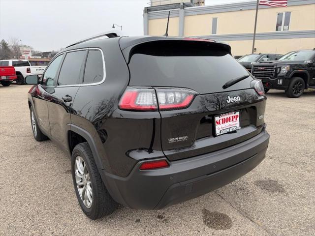 used 2021 Jeep Cherokee car, priced at $17,900