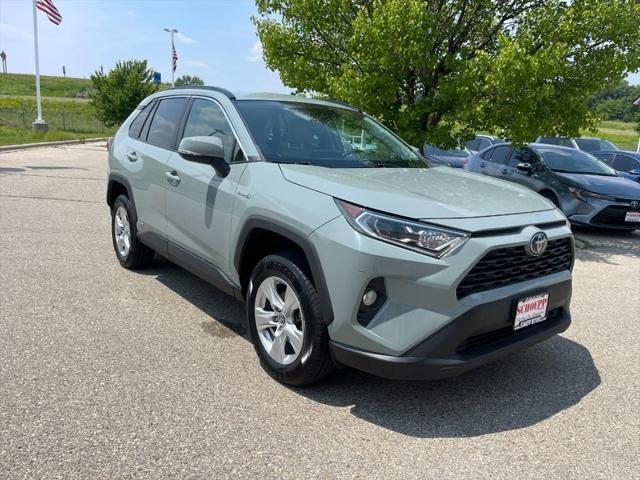 used 2021 Toyota RAV4 Hybrid car, priced at $25,990