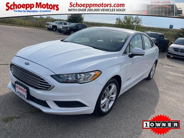 used 2018 Ford Fusion Hybrid car, priced at $15,999