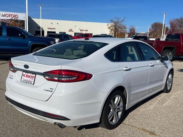 used 2018 Ford Fusion Hybrid car, priced at $15,999