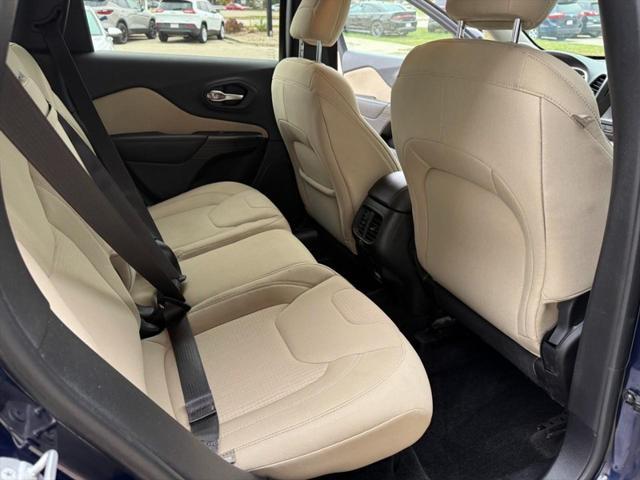 used 2015 Jeep Cherokee car, priced at $11,999