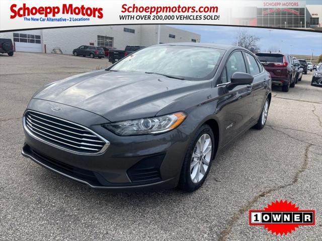 used 2019 Ford Fusion Hybrid car, priced at $16,999