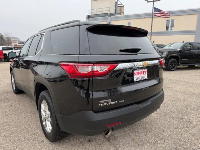 used 2021 Chevrolet Traverse car, priced at $21,999