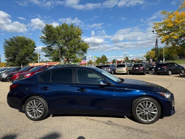 used 2022 INFINITI Q50 car, priced at $31,999