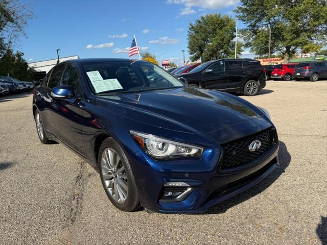 used 2022 INFINITI Q50 car, priced at $31,999