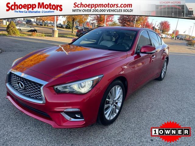 used 2023 INFINITI Q50 car, priced at $32,999