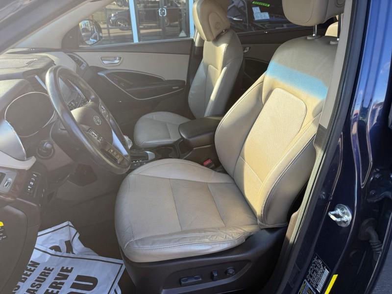 used 2017 Hyundai Santa Fe car, priced at $14,993