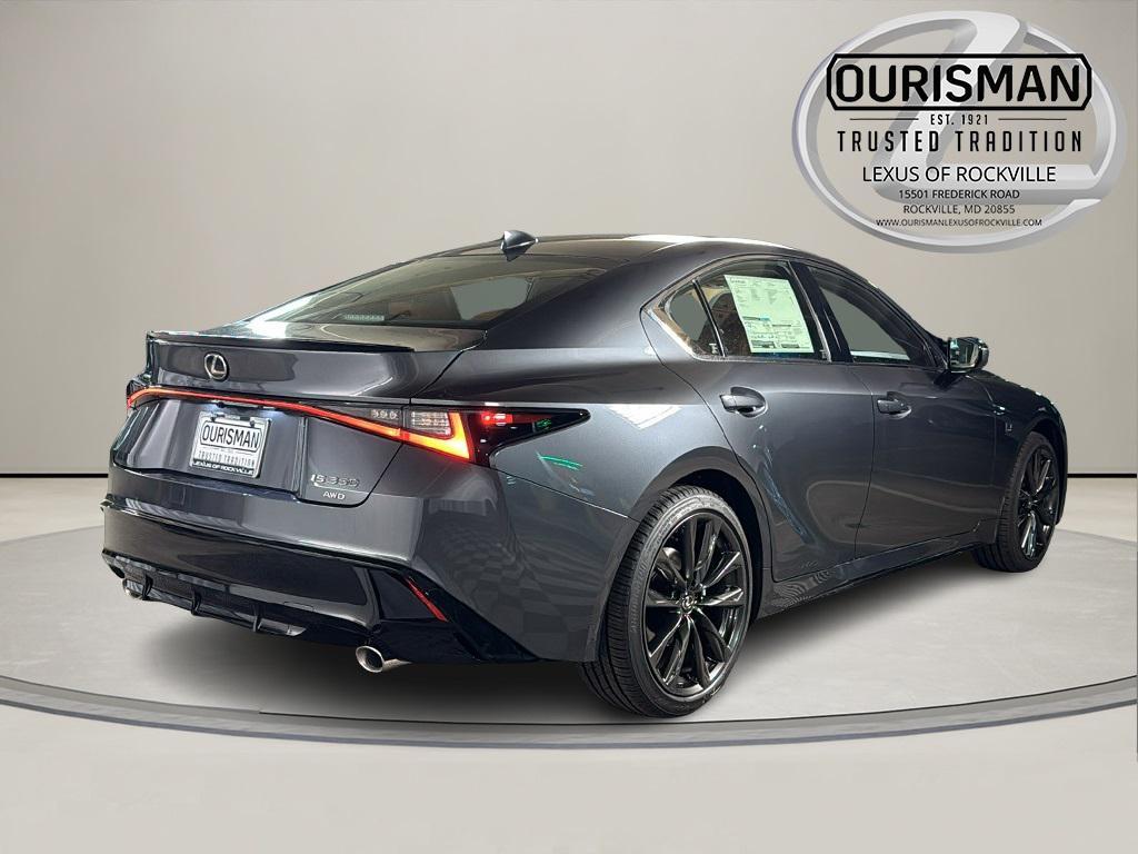 new 2025 Lexus IS 350 car, priced at $51,464