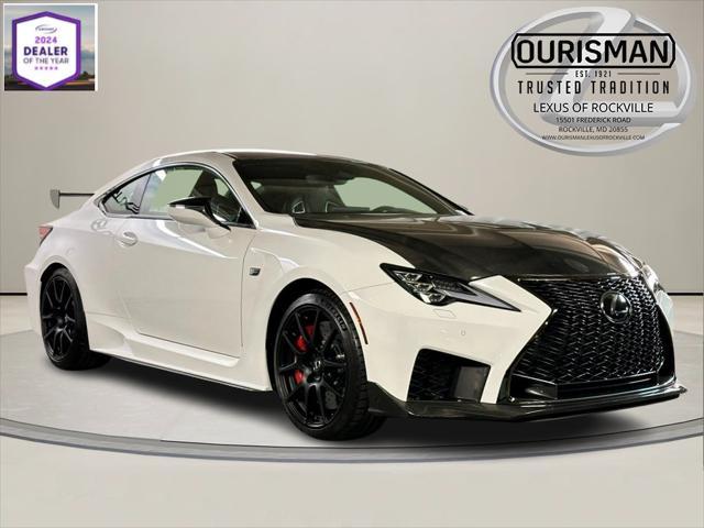 new 2024 Lexus RC F car, priced at $100,533