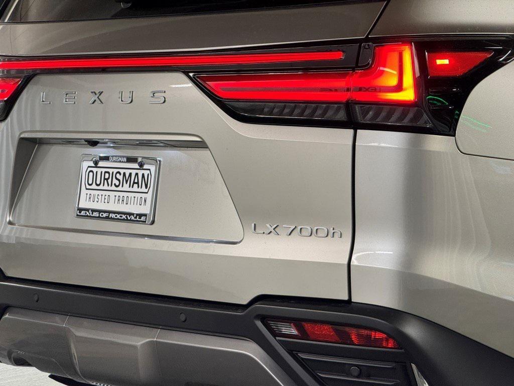 new 2025 Lexus LX 700h car, priced at $120,724