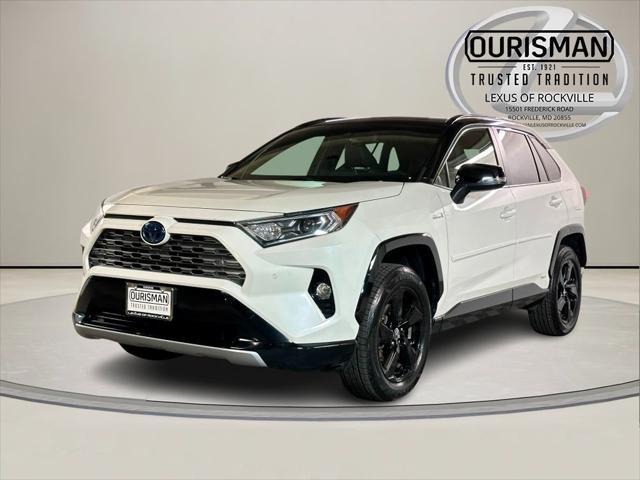 used 2020 Toyota RAV4 Hybrid car, priced at $26,597