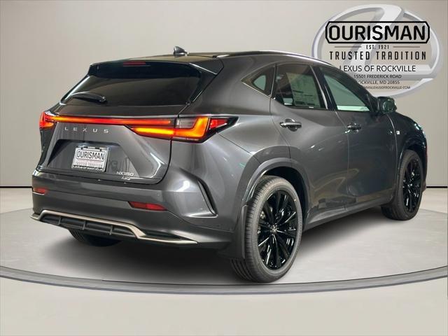 new 2025 Lexus NX 350 car, priced at $55,350