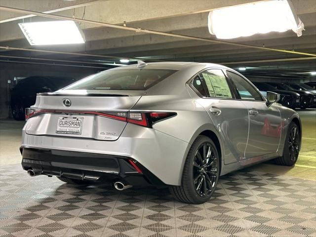 new 2024 Lexus IS 350 car, priced at $51,075