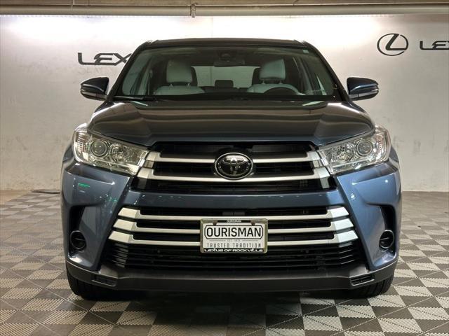 used 2019 Toyota Highlander car, priced at $25,497