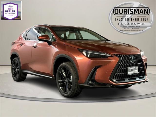 new 2025 Lexus NX 450h+ car, priced at $66,494