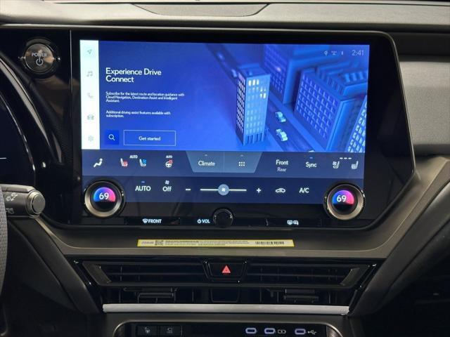new 2025 Lexus TX 500h car, priced at $77,385