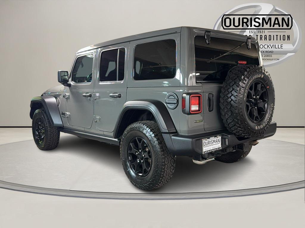 used 2021 Jeep Wrangler car, priced at $31,997