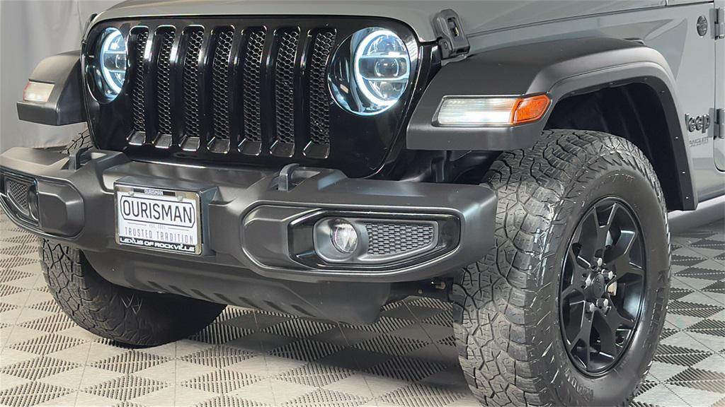 used 2021 Jeep Wrangler car, priced at $31,997