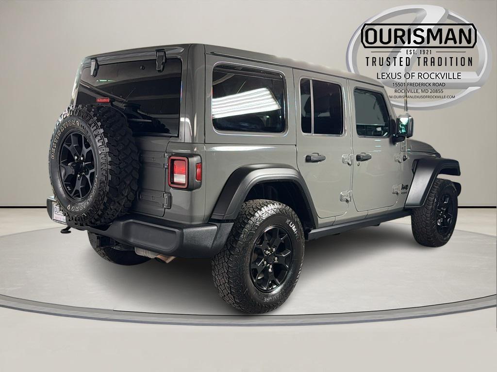 used 2021 Jeep Wrangler car, priced at $31,997