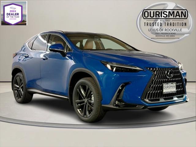 new 2025 Lexus NX 450h+ car, priced at $67,164