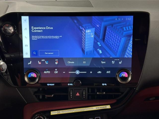 new 2025 Lexus NX 350h car, priced at $52,495